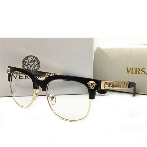 gold versace glasses men|versace prescription eyeglasses for men.